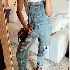 Jean overalls
